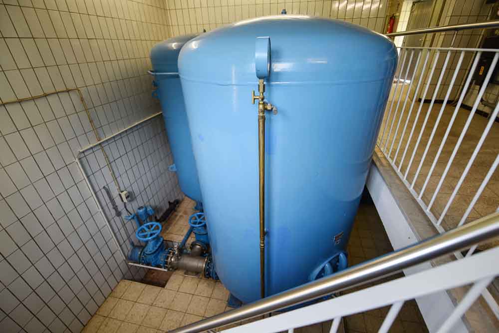 Druckstoßausgleichsbehälter